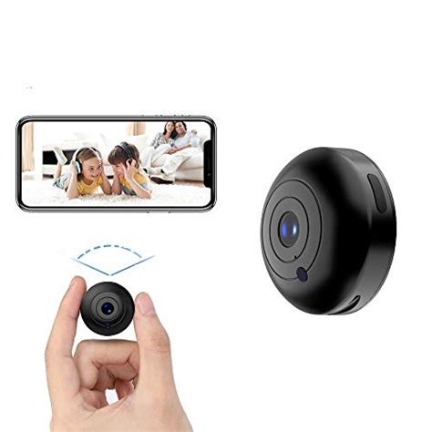 Mini Hidden Camera Wifi Spy Camera Wireless P Oucam Small Spy Cam Nanny Cam With Audio And