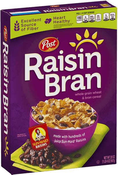 Post Bran Flakes And Raisin Bran Made In Usa