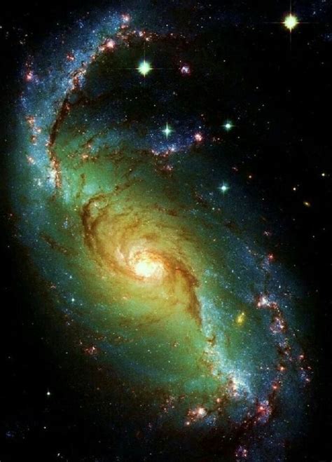 An Image Of A Spiral Galaxy In The Sky