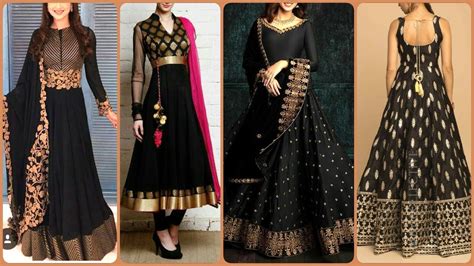 Most Beautiful Black Frocks Designs For Girls Black Frocks Designs