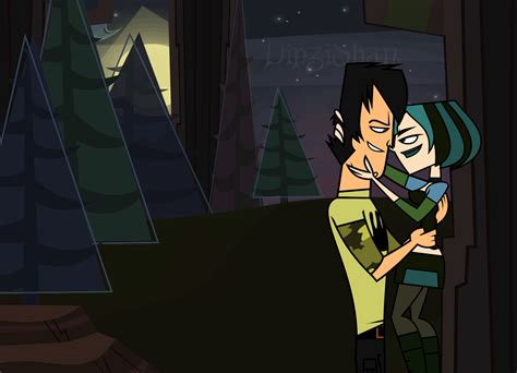 Trent And Gwen Kiss  Totaldrama Gwent Total Drama Island