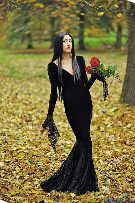 We did not find results for: Morticia from The Addams Family - Daily Cosplay .com | Black dress halloween costume, Cool girl ...