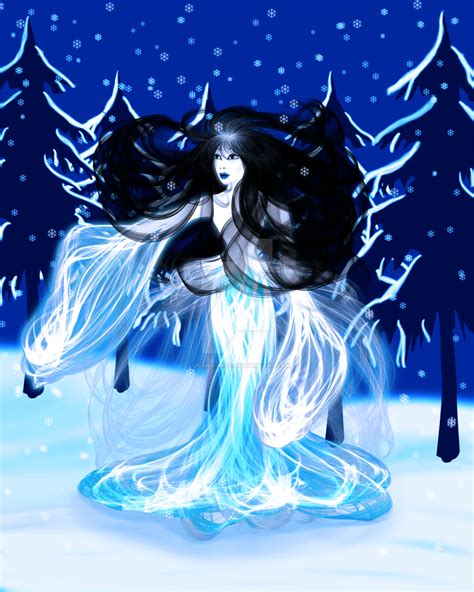 Yuki Onna Snow Woman By Lucana On Deviantart