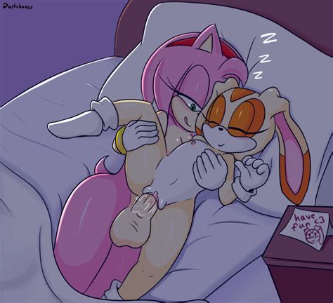 Rule 34 1futa 1girls Age Difference Amy Rose Breasts Cream The Rabbit