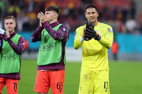 Michael Forbes And Alphonse Areola Of West Ham United Editorial Stock Image Image Of Fcsb