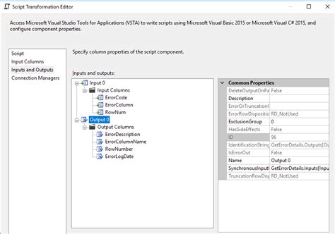 Get The Error Column Name In Ssis Sqlservercentral