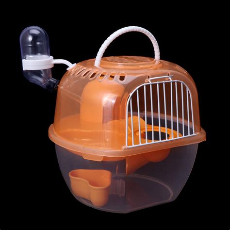 Hamster Cage Outdoor Portable Travel Double Layer Shopee Malaysia