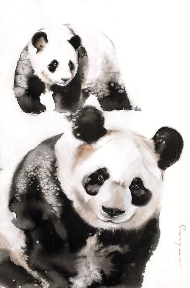 Panda Art Illustration Drawing Chung Mulready