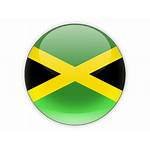 Jamaica Round Icon Flag Non Commercial Hiv