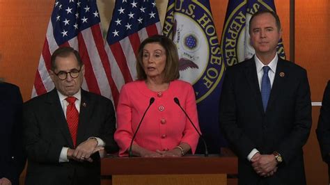 House Speaker Nancy Pelosi Announces Impeachment Managers In Senate
