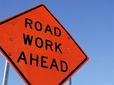 Road Work Ahead Construction Sign Xpolice