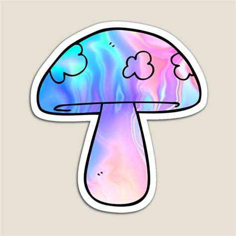 Cute Twlight Mushroom Emoji Magnet By Teezazzle Emoji Emoji Stickers
