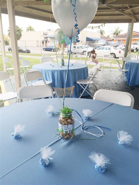 Table Boy Baby Shower Elephant Balloons Center Piece Email Kycedoshop