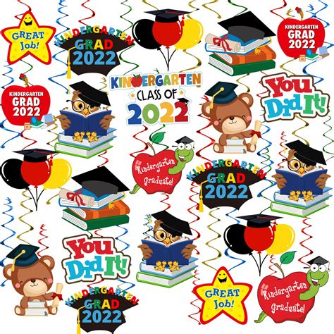 Buy Kindergarten Graduation Hanging Swirls Party Decoration Supplies