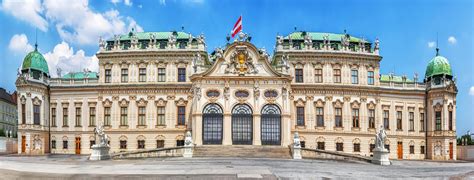 Belvedere Palace Vienna Austria Stock Photo Image Of Panorama