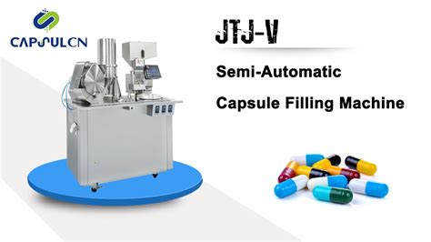 Semi Automatic Capsule Filling Machine Jtj V Vertical Type Youtube