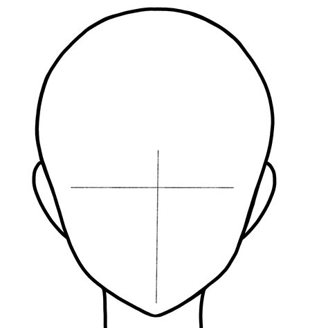 Anime Boy Face Shape