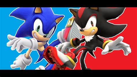 Sonic Vs Shadow Test Youtube