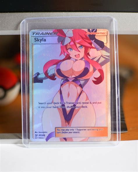 Skyla Full Art Custom Pokemon Trainer Card Values Mavin
