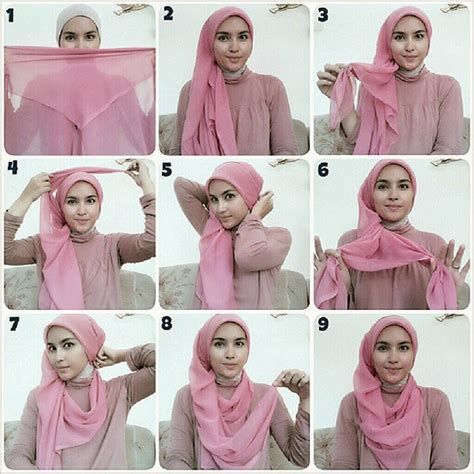 10 Stylish Ways To Wears A Scarf And Hijab