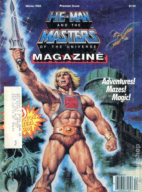 He Man And The Masters Of The Universe Magazine 1985 Comic Books With Issue Numbers 1 3