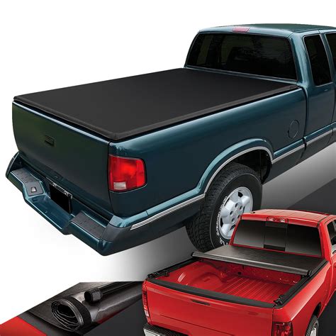 Roll Up Soft Tonneau Cover 82 93 Chevy S10sonoma Regularextended 6