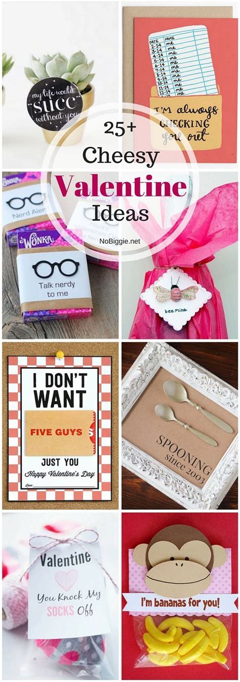 25 Cheesy Valentine Ideas NoBiggie Net Nerdy Valentines Valentine