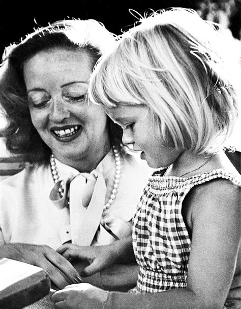 Bette Davis And Her Daughter Barbara Bette Davis Eyes Bette