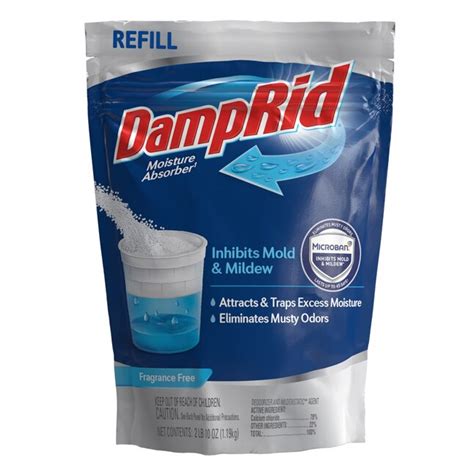 Damprid Refill Fragrance Free Moisture Absorber 42 Oz In The Moisture