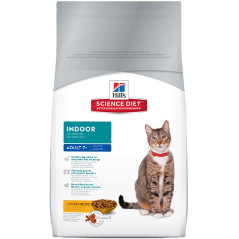 Hill's science diet product line includes 37 wet recipes/flavors. Hill's® Science Diet® Adult 7+ Indoor Cat Food - dry