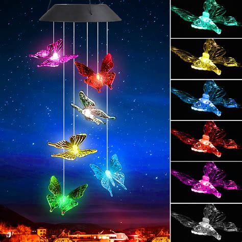 Solar Power String Lights Color Changing Led Mobile