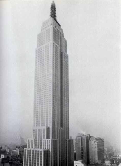 The Construction Of Empire State Building Pics