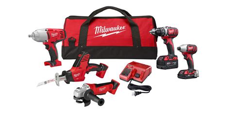 Milwaukee M18 5 Tool Combo Kit Delivers All The Diy Essentials For 299