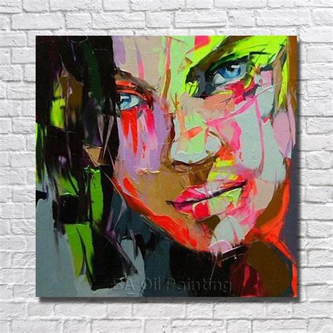 Buy Big Size Handpainted New Abstract Portrait Oil
