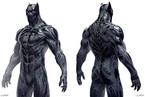 Striking Black Panther Concept Art From Captain America Civil War