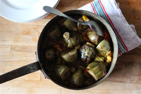 Petits artichauts en cocotte Plat Vegan Brussel Sprout Sprouts Food