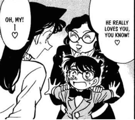 Conan Edogawa And Ran Detective Conan Ran And Shinichi Kudo Shinichi