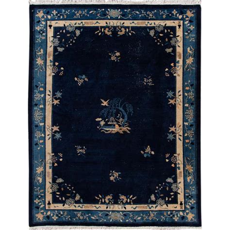 early 20th century antique art deco chinese wool rug for sale at 1stdibs