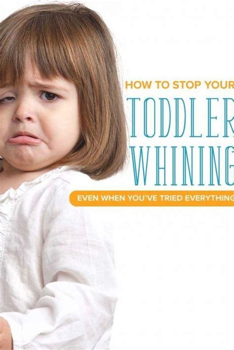 Tired Of Your Toddler Whining And Crying All The Time Youve Tried All
