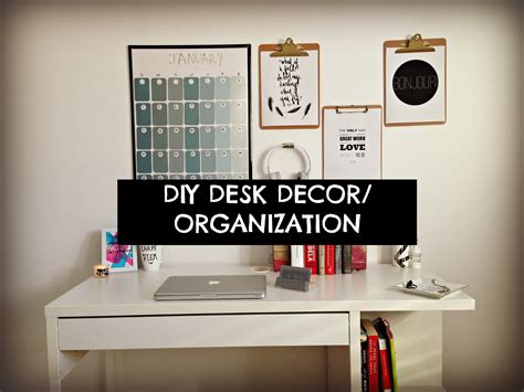 Cute Cheap And Easy Diy Desk Decor And Organization Diy Desk Decor