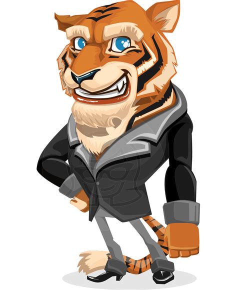 Cartoon Tiger Character Animator Puppet Character Animator Puppet