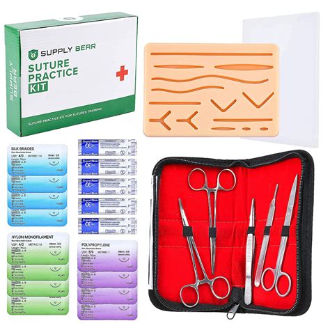 Suture Practice Kit For Sutures Training Medical Ubuy Bahrain