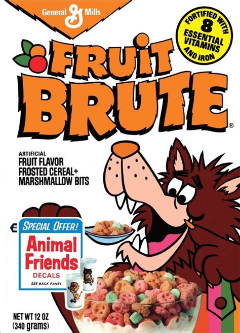 Fruit Brute Monster Cereal Reproduction Stand Up Display General