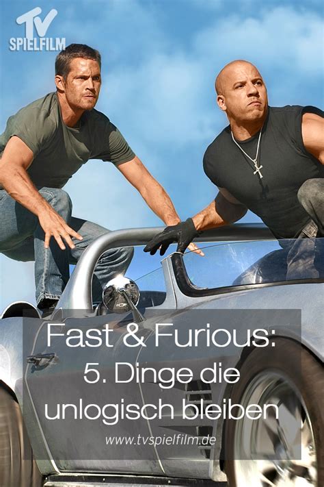 Hannes und caro haben da mal was vorbereitet. Fast & Furious: 5 völlig bekloppte Punkte, die Fans ...