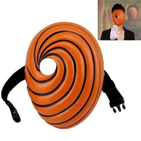 High Quality Full Face Resin Party Mask Cartoons Tobi Obito For Naruto