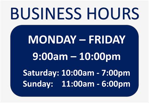 Office Hours Sign Template Free Free Printable Templates
