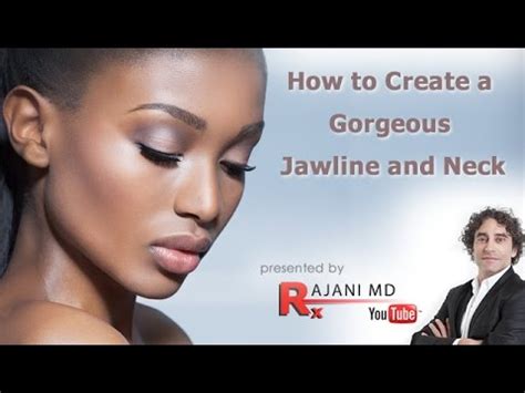 This one takes a bit more effort and. How to get a Strong Jawline-Dr Rajani - YouTube