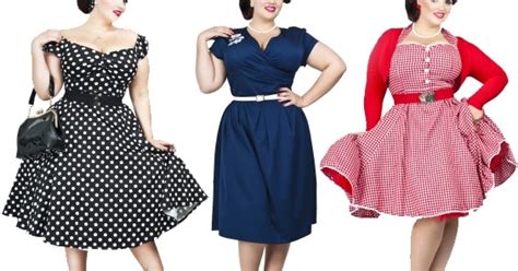 Plus Size Picks Repro Vintage Glamour By Collectif Sugar Darling
