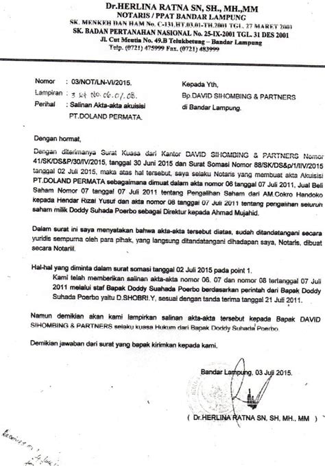 Gambar Contoh Kop Surat Notaris 37 Guna Ide Membuat Kop Surat pada post