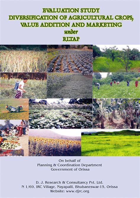 Pdf Evaluation Of Diversification Of Agricultural Crops Value